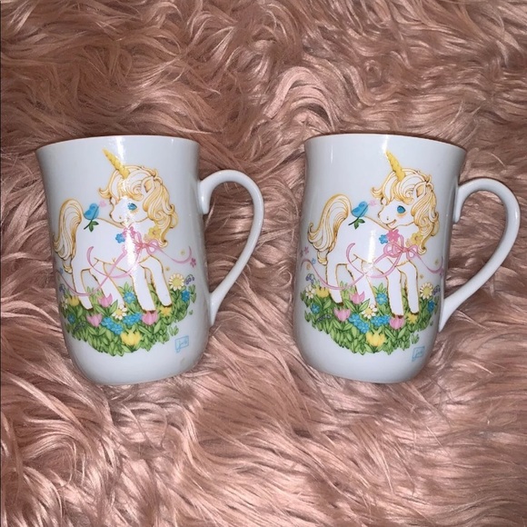 2 Otagiri Japan UNICORN MUGS - Vintage - Picture 3 of 5